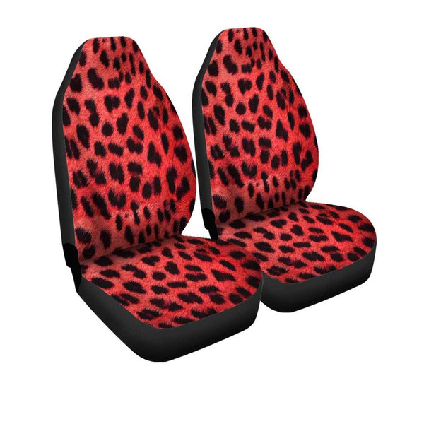 Cheetah Red Skin Custom Car Seat Coversezcustomcar.com-1