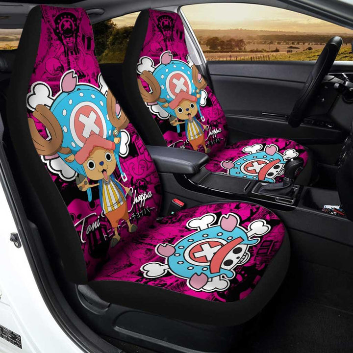 Chopper Car Seat Covers Custom One Piece Anime - Customforcars - 3