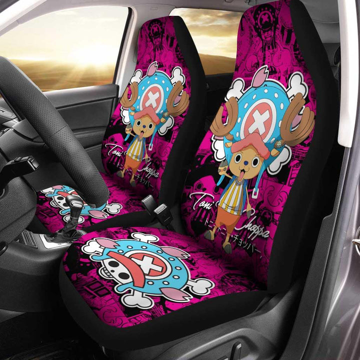 Chopper Car Seat Covers Custom One Piece Anime - Customforcars - 2