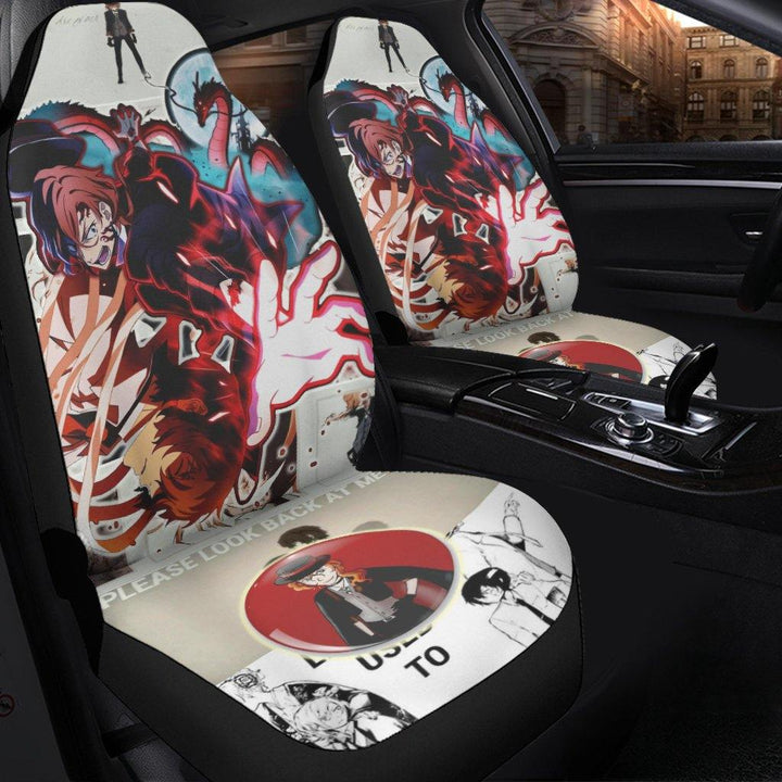 Chuuya Corruption Car Seat Covers Bungou Stray Dogs Anime Car Accessories - Customforcars - 3