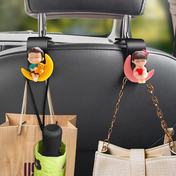 Pikachu Car Seat Back Hook Anime Car Accessories Women Universal Fit - EzCustomcar - 1