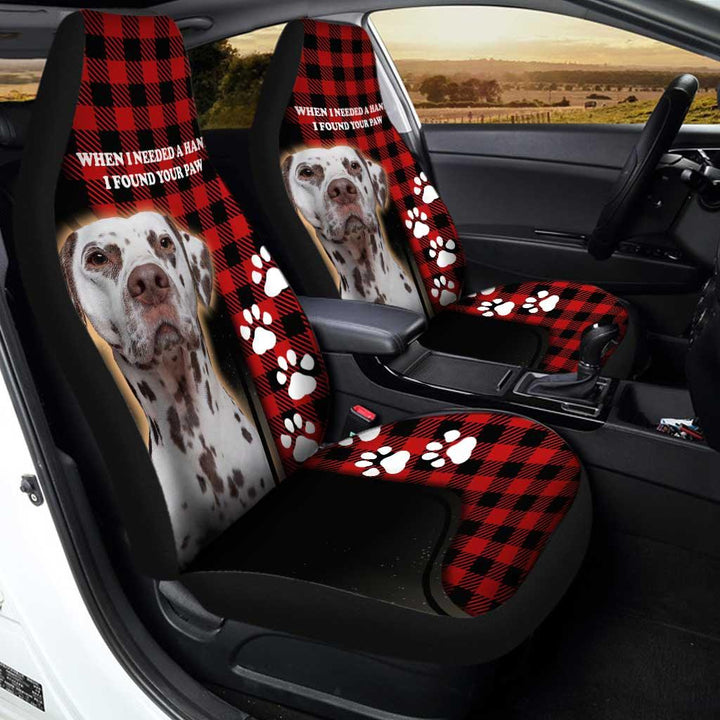 Dalmatian Dog Car Seat Covers I Found Your Paw - Customforcars - 3
