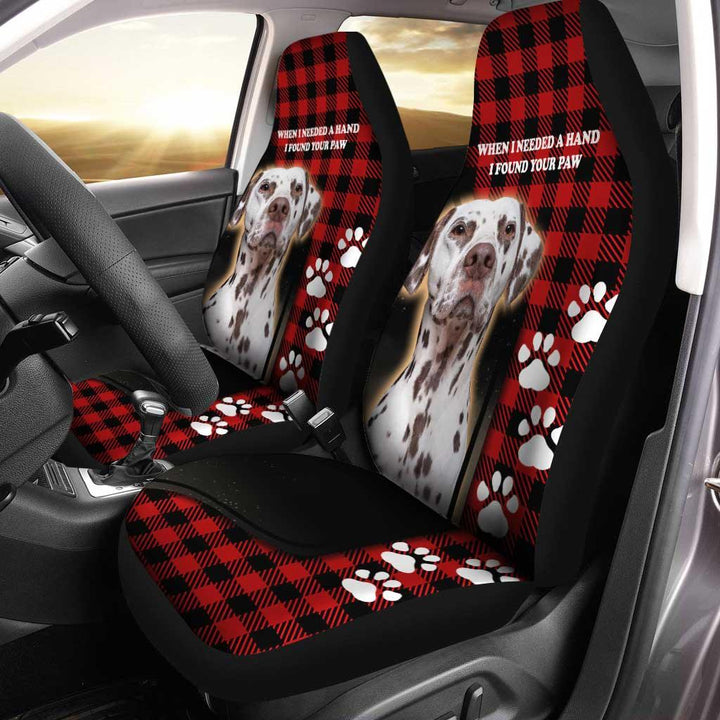 Dalmatian Dog Car Seat Covers I Found Your Paw - Customforcars - 2