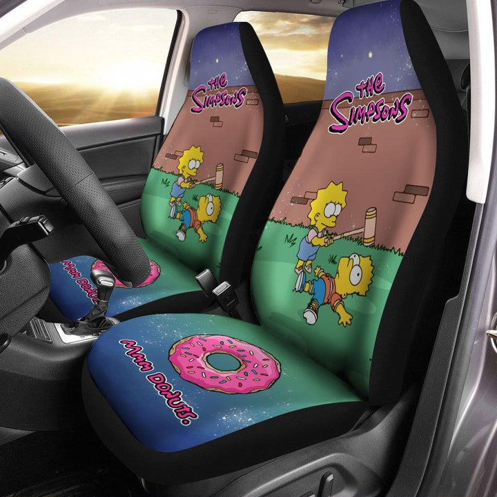 Donuts The Simpson Car Seat Coversezcustomcar.com-1