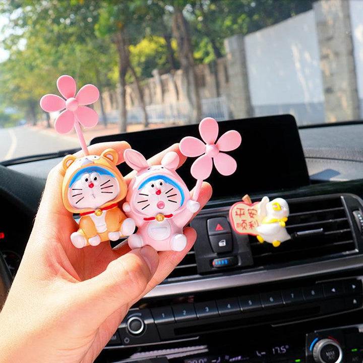 Doraemon Car Air Freshener Vent Clip, Air Fresher For Car, Anime Car Decoration Accessories, Pokemon Action Figure Anime Gift - EzCustomcar - 2