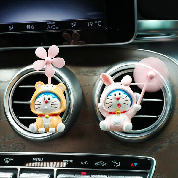 Doraemon Car Air Freshener Vent Clip, Air Fresher For Car, Anime Car Decoration Accessories, Pokemon Action Figure Anime Gift - EzCustomcar - 1