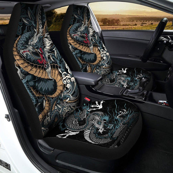 Dragon God of the Sea Car Seat Covers - Customforcars - 2