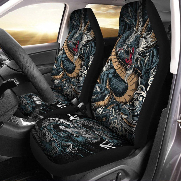 Dragon God of the Sea Car Seat Coversezcustomcar.com-1