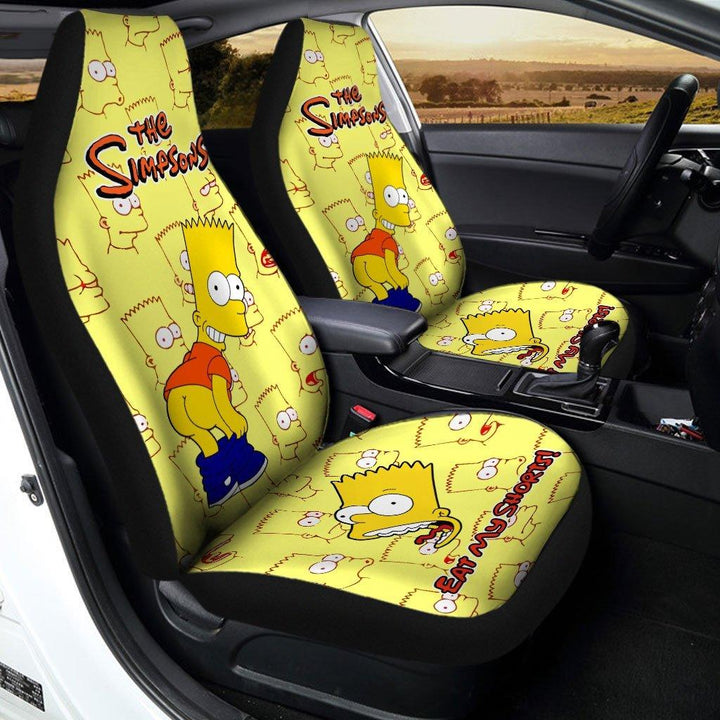 Eat My Shorts The Simpson Car Seat Covers - Customforcars - 2
