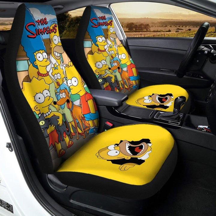 Familia The Simpson Car Seat Covers - Customforcars - 2