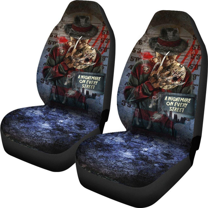 Freddy Krueger Car Seat Covers Custom A Nightmare on Elm Street Movie - Customforcars - 3