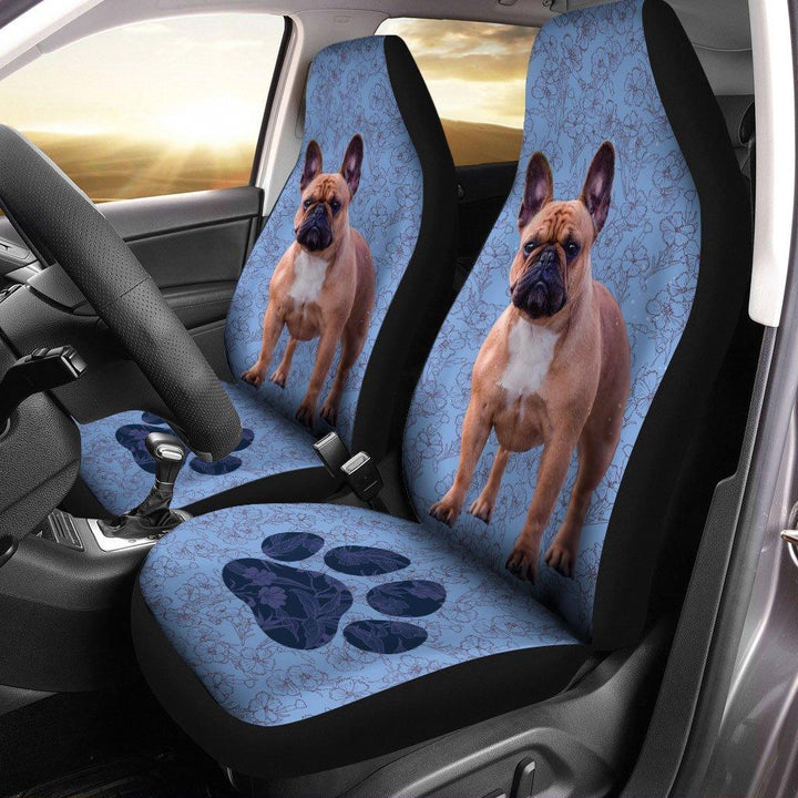 French Bulldog Custom Car Seat Covers Set Of 2 - Customforcars - 2