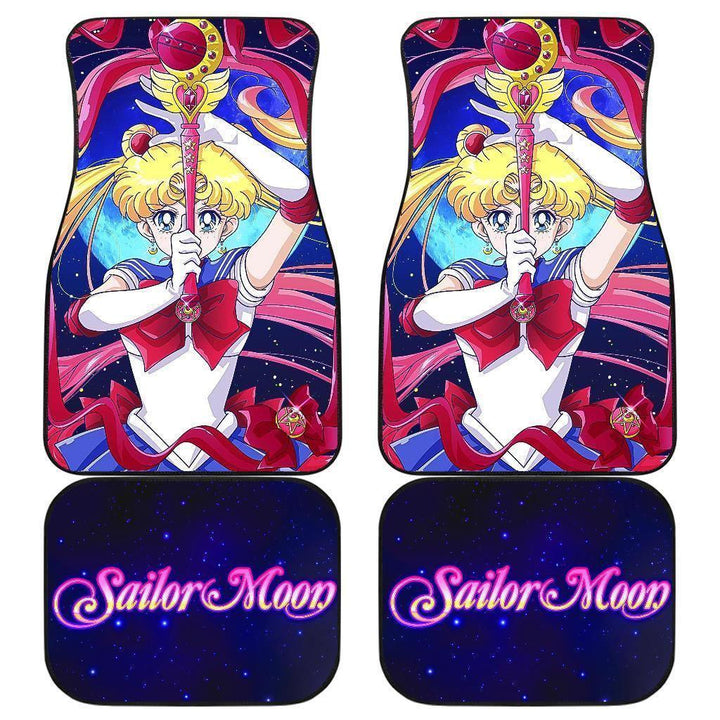 Sailor Moon Car Mats Anime Car Accessories Usagi Tsukino Manga Art - EzCustomcar - 4