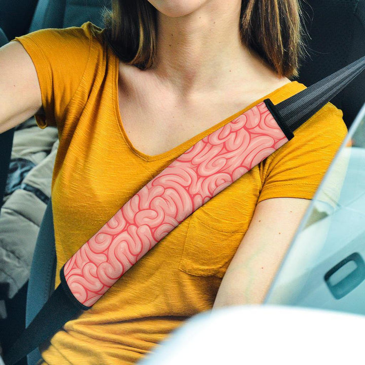 Brain Pattern Custom Seat Belt Coversezcustomcar-1