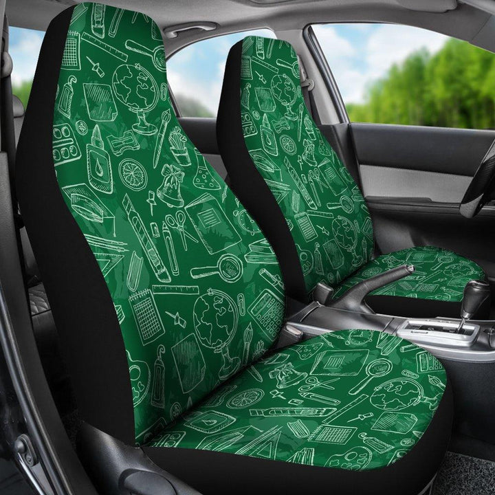 Teacher Pattern Car Seat Covers - Customforcars - 2