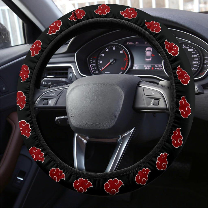 Akatsuki Cloud Steering Wheel Cover - Customforcars - 3