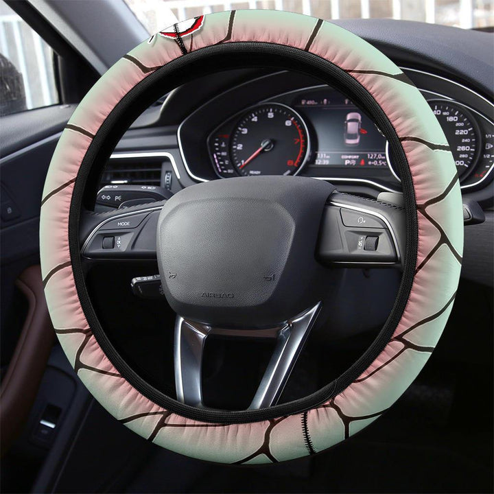 Shinobu Kocho Steering Wheel Cover Demon Slayers Anime Car Accessories - Customforcars - 3