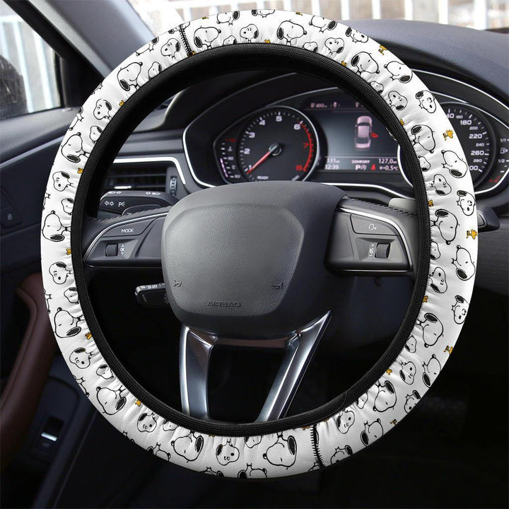 Snoopy Custom Steering Wheel Cover - Customforcars - 3