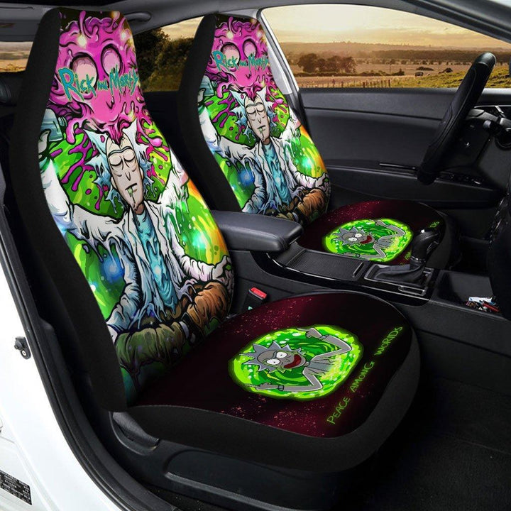 Funny Art Rick Car Seat Covers - Customforcars - 2
