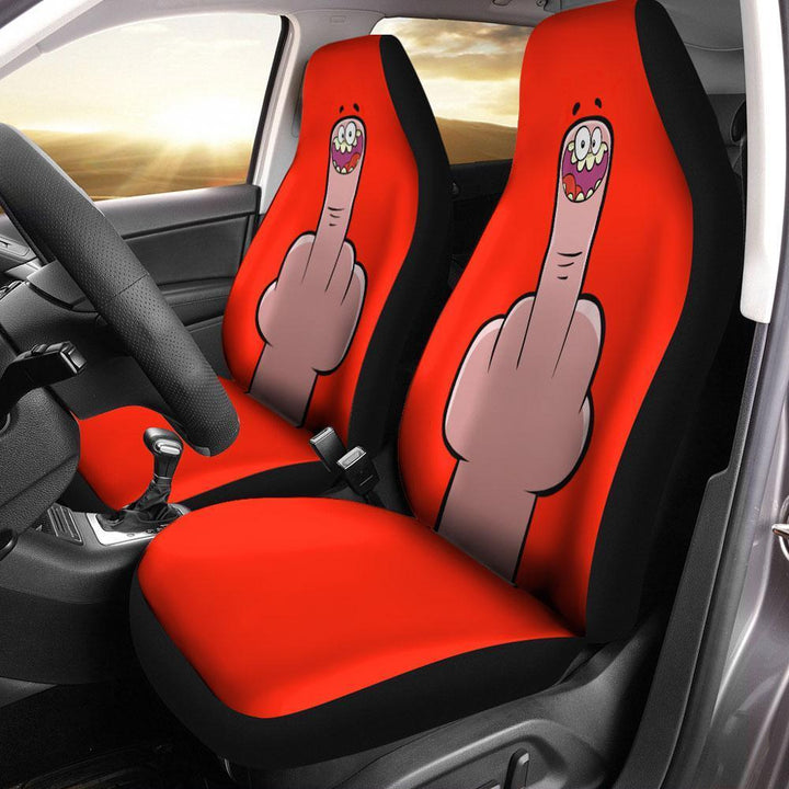 Funny Middle Finger Car Seat Coversezcustomcar.com-1