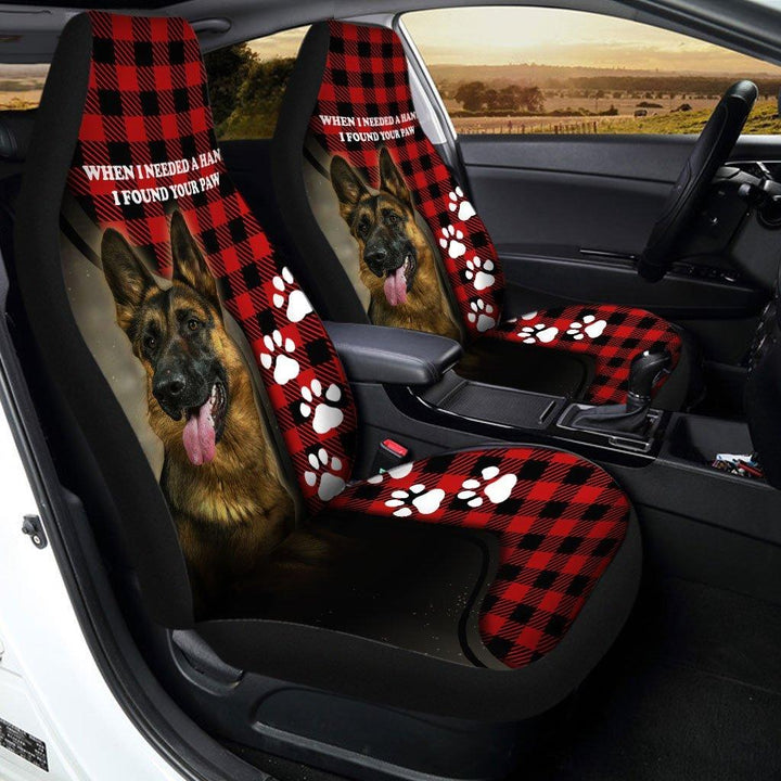 German Shepherd Car Seat Covers I Found Your Paw - Customforcars - 3