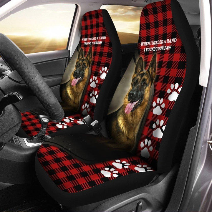 German Shepherd Car Seat Covers I Found Your Paw - Customforcars - 2