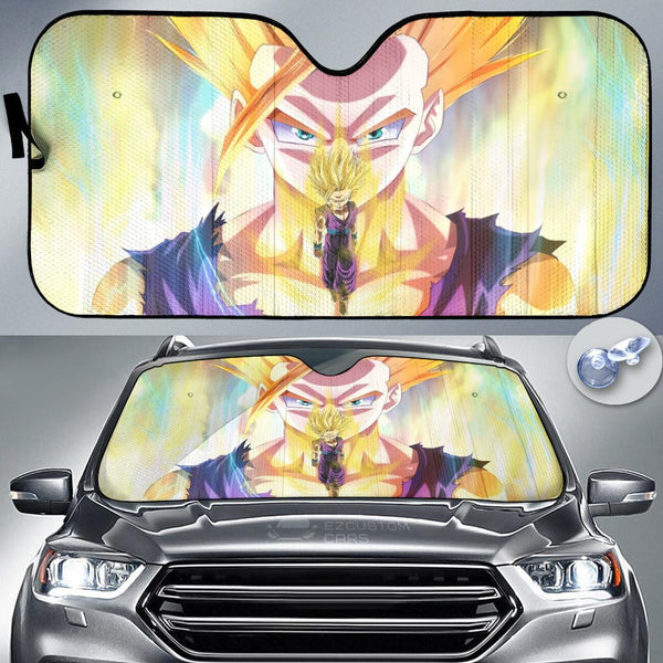 Son Gohan Custom Car Sun Shade Dragon Ball Super Anime Car Accessories - EzCustomcar - 1