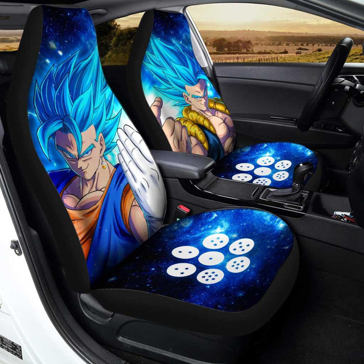 Gogeta and Vegito Car Seat Covers Custom DBS Anime Car Accessories - Customforcars - 3