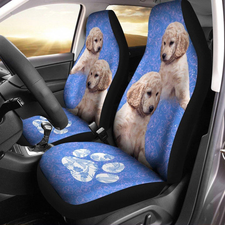 Goldendoodle Boxer Dog Custom Car Seat Covers Set Of 2 - Customforcars - 2