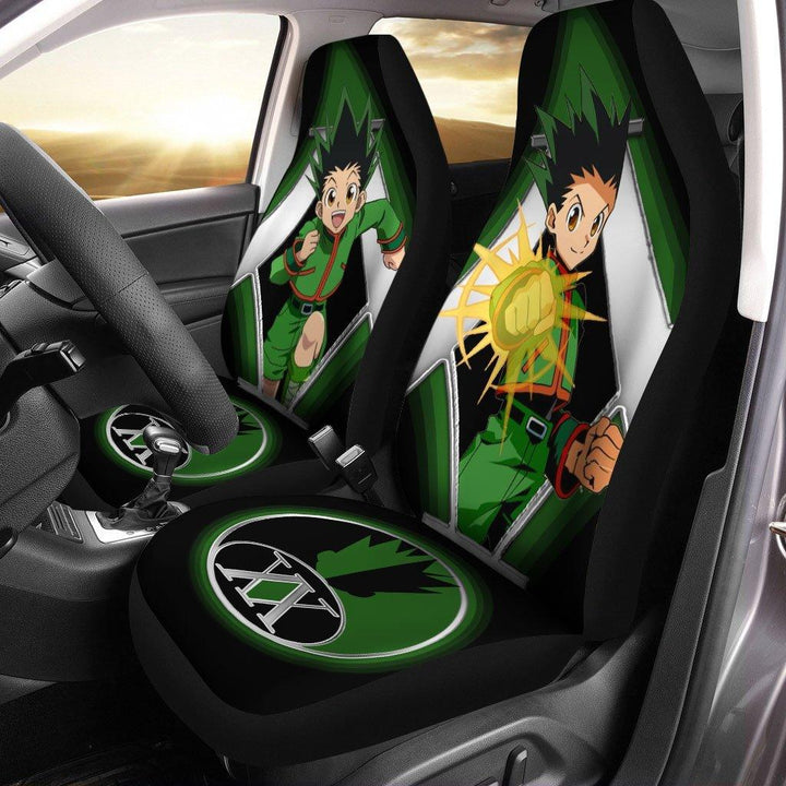 Hunter x Hunter Car Seat Covers Custom Gon Freecs Character - Customforcars - 3
