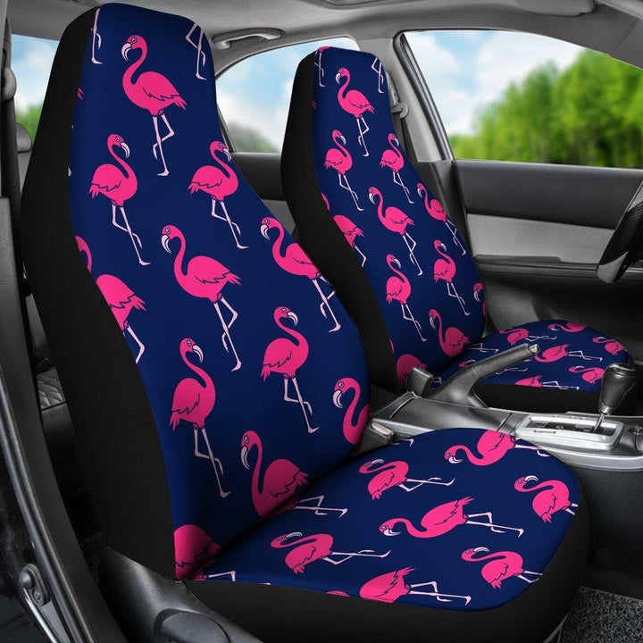 Pink Flamingo Pattern Universal Fit Car Seat Covers - Customforcars - 3