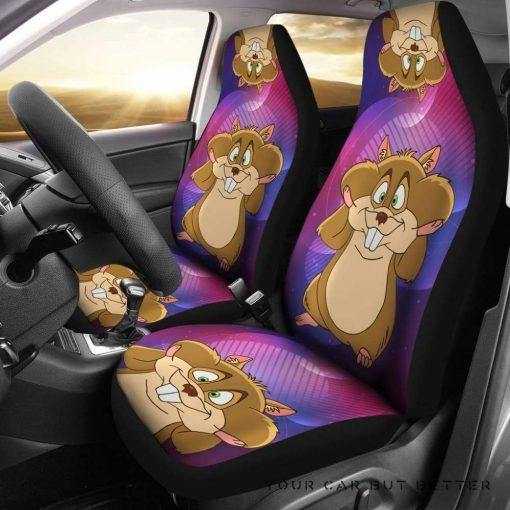 Cute Hamster Custom Car Seat Coversezcustomcar.com-1