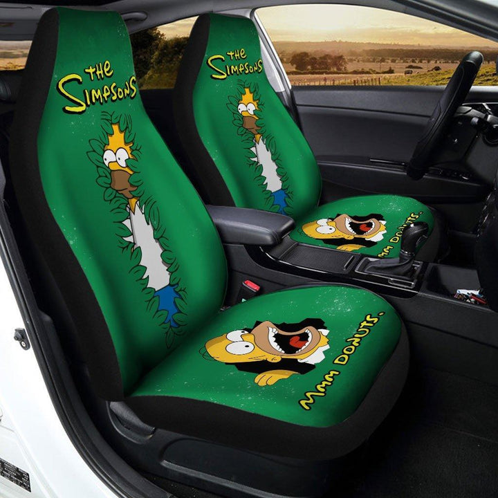 Homer The Simpson Car Seat Covers - Customforcars - 2