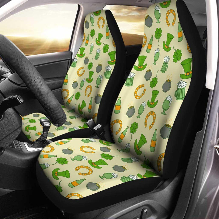 Irish Pattern Car Seat Covers Custom Design For Car Seats - Customforcars - 2