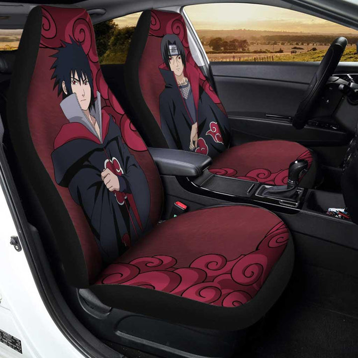 Itachi and Sasuke Car Seat Covers Custom Naruto Shippuden Anime - Customforcars - 3