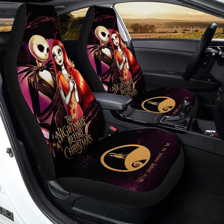 Nightmare Before Christmas Cartoon Car Seat Covers - Customforcars - 2