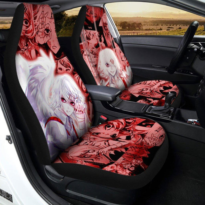 Tokyo Ghoul Car Seat Covers Custom Juuzou Suzuya Character - Customforcars - 3