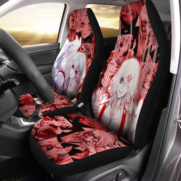 Tokyo Ghoul Car Seat Covers Custom Juuzou Suzuya Character - Customforcars - 2