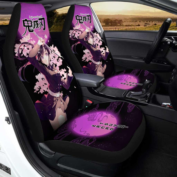 Kanao Tsuyuri Car Seat Covers Custom Demon Slayer: Kimetsu no Yaiba - Customforcars - 3