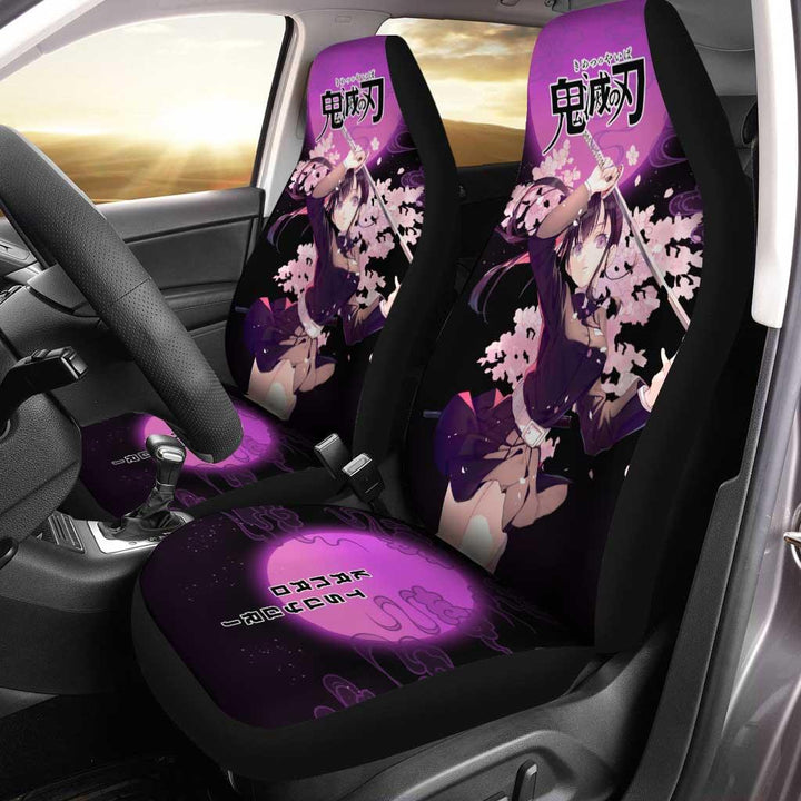 Kanao Tsuyuri Car Seat Covers Custom Demon Slayer: Kimetsu no Yaibaezcustomcar.com-1
