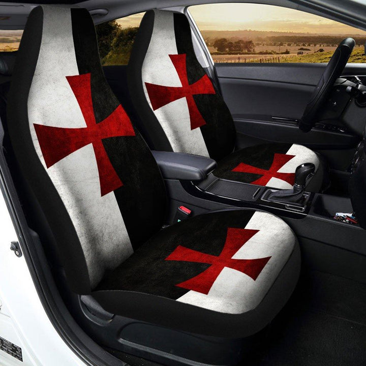 Knight Templar Car Seat Covers - Customforcars - 3