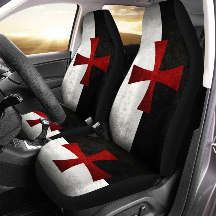Knight Templar Car Seat Covers - Customforcars - 2