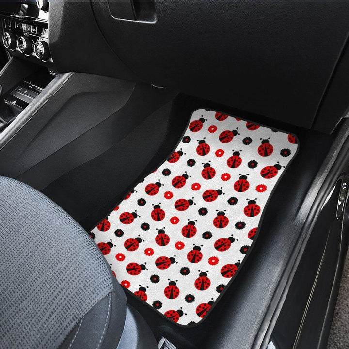 Ladybug Pattern Car Floor Mats For Ladybug Lover - Customforcars - 3