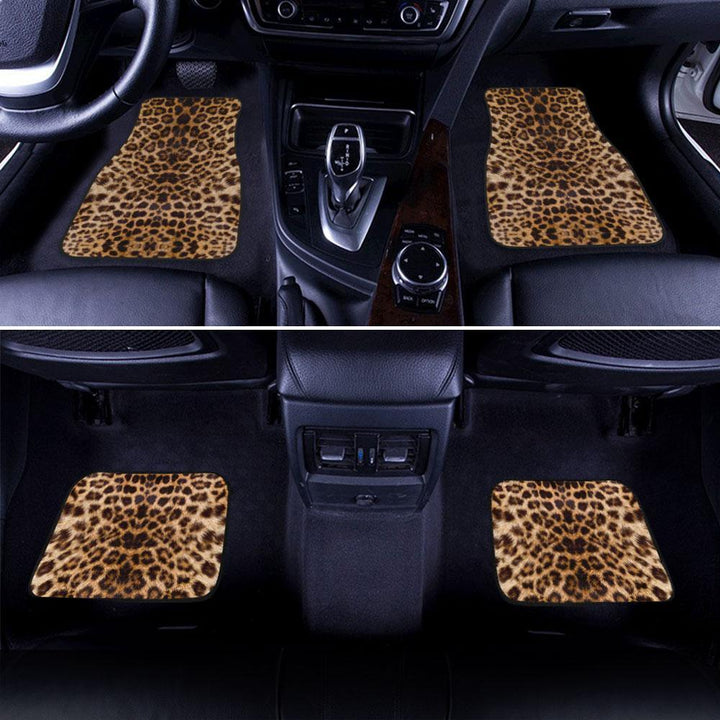 Leopard Skin Pattern Car Floor Mats-ezcustomcar-12