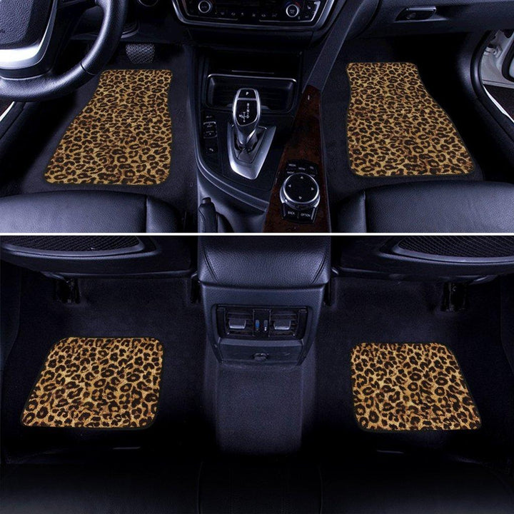 Leopard - Wild Cheetah Skin Pattern Car Floor Mats - Customforcars - 3