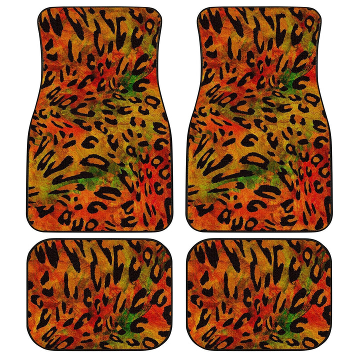 Leopard - Wild Cheetah Skin Pattern Car Floor Mats-ezcustomcar-1