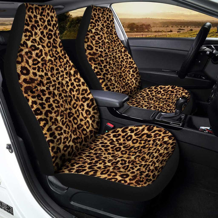 Leopard - Wild Cheetah Skin Pattern Car Seat Covers - Customforcars - 3
