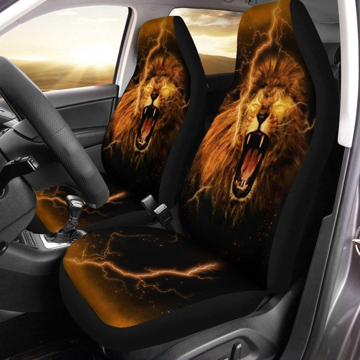 Lion Roar Car Seat Coversezcustomcar.com-1