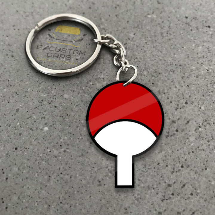 Uchiha Symbols Keychains Custom Naruto Anime Car Accessories - EzCustomcar - 1