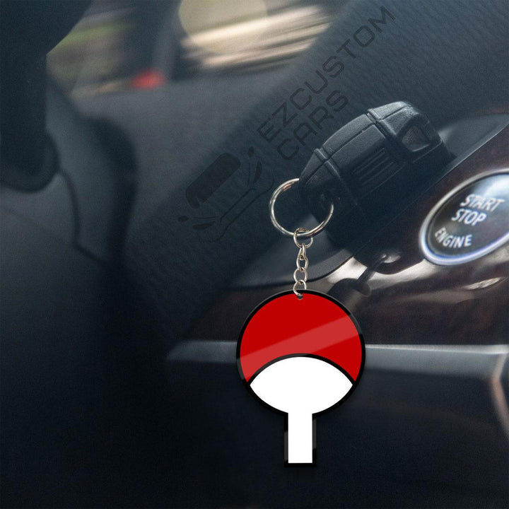 Uchiha Symbols Keychains Custom Naruto Anime Car Accessories - EzCustomcar - 4